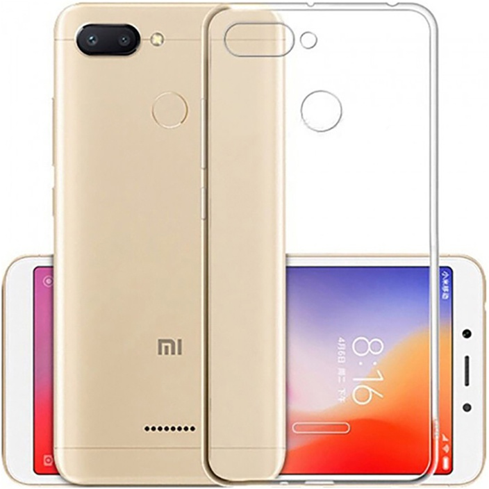 Ультратонкий защитный чехол для Xiaomi Redmi 6 ClearView #1