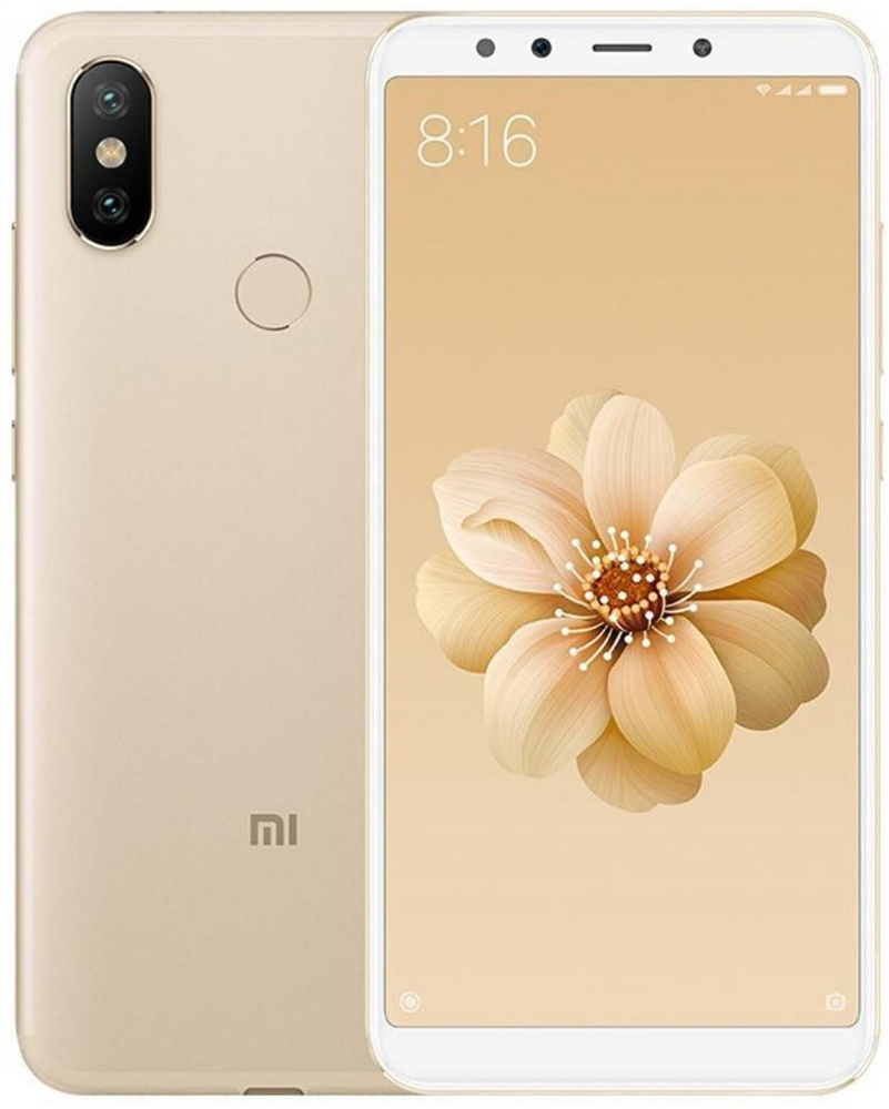 Xiaomi Смартфон Смартфон Xiaomi Mi A2 4/, золотой #1