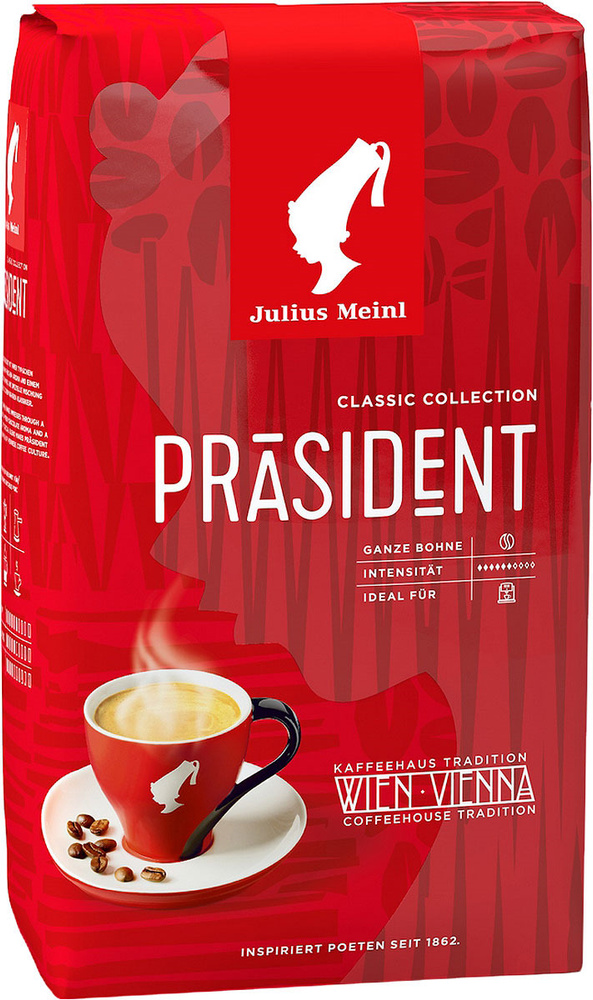 Кофе в зернах Julius Meinl "Президент Классическая коллекция", 1 кг  #1