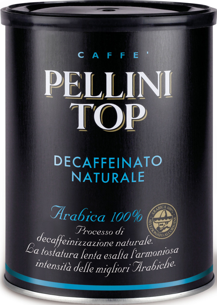 Кофе молотый Pellini Top DEC 100% Arabica #1