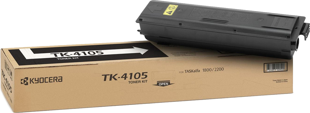 Картридж для лазерного принтера KYOCERA TK-4105 (1T02NG0NL0) черный  #1