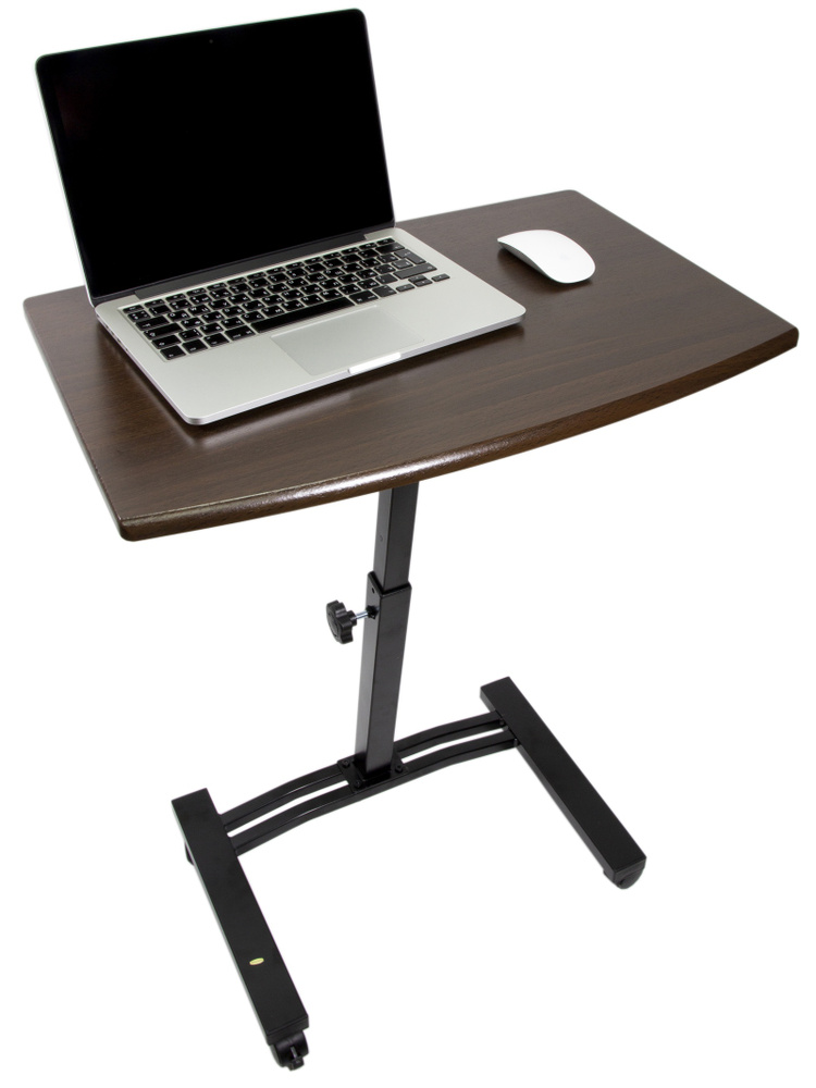 Стол для ноутбука мобильный, на колёсиках, с регулировкой по высоте, UniStor Eddy  #1
