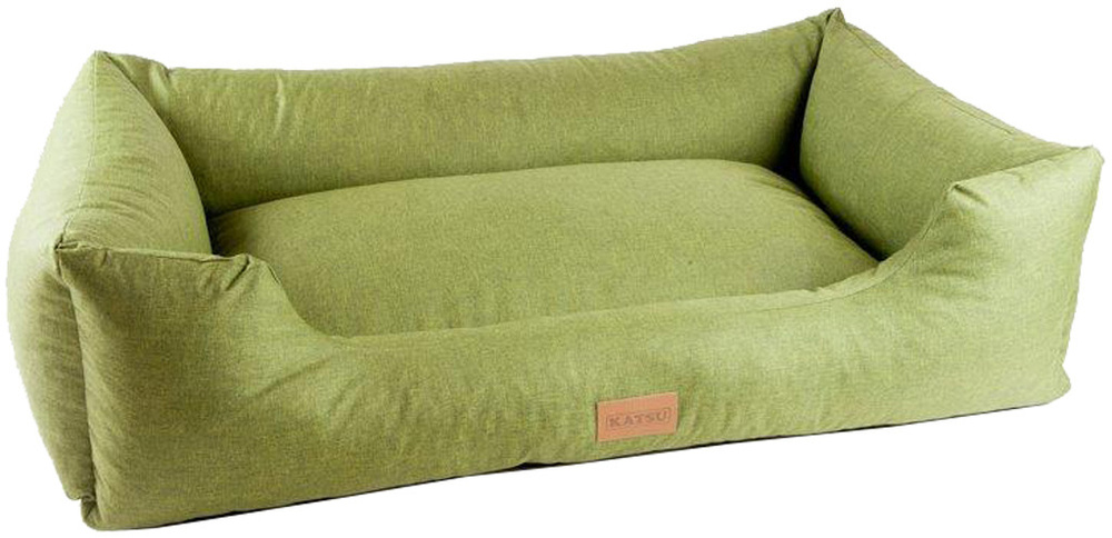 Katsu Sofa Len / Лежак Катсу для животных Зеленый S 60х44х21 см #1