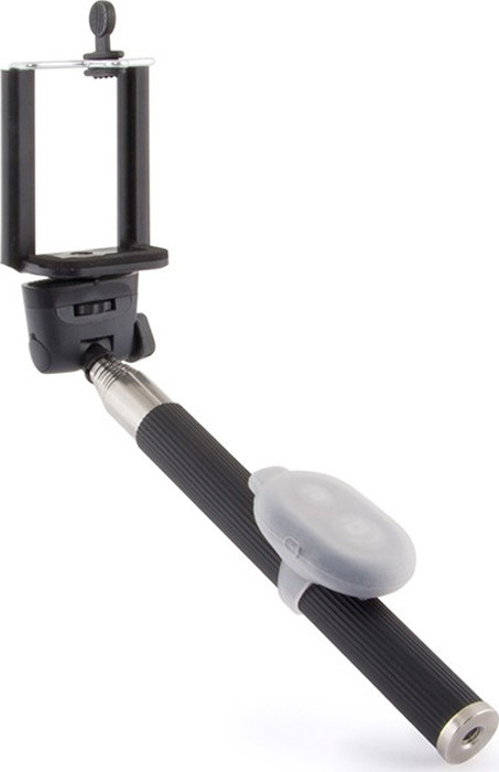 Монопод для селфи Rekam SelfiPod S-455B беспроводной, 30-90 см. с пультом bluetooth. Селфи палка. чёрный. #1