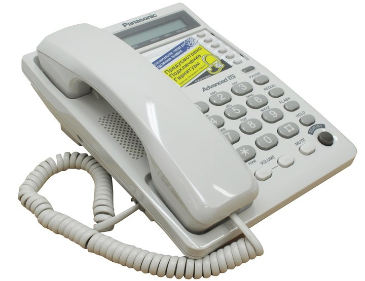 Проводной Телефон PANASONIC KX-TS2362 RUW #1