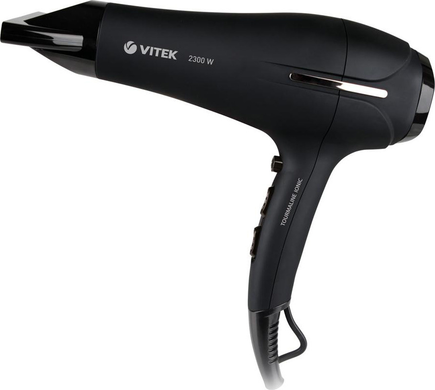 VITEK Фен для волос Фен Vitek VT-2262 2300 Вт, скоростей 3, черный #1