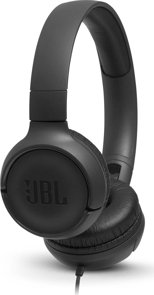 Проводные накладные наушники JBL Tune 500, черные #1