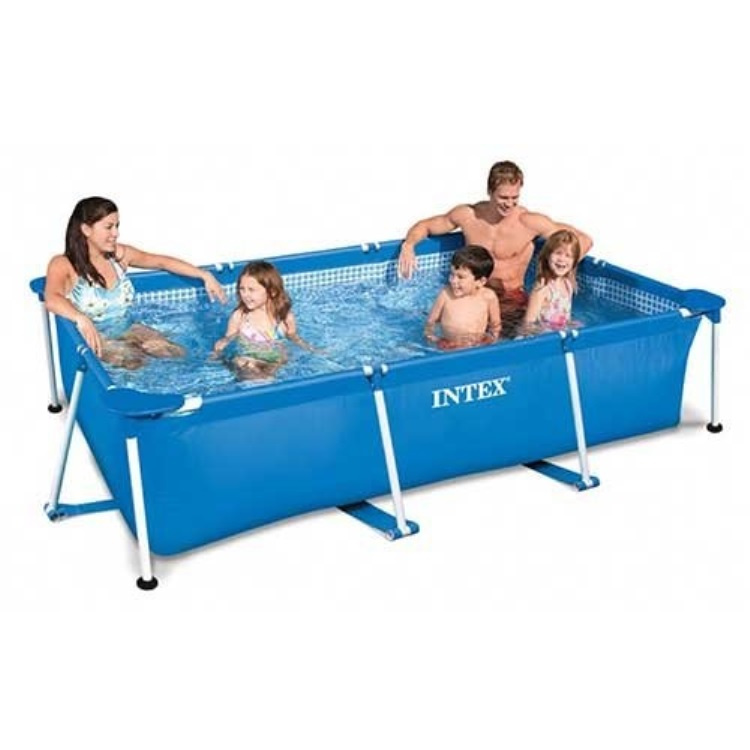 Бассейн каркасный прямоугольный Intex 28270NP "Frame Pool Rectangular" (220х150х60см)  #1