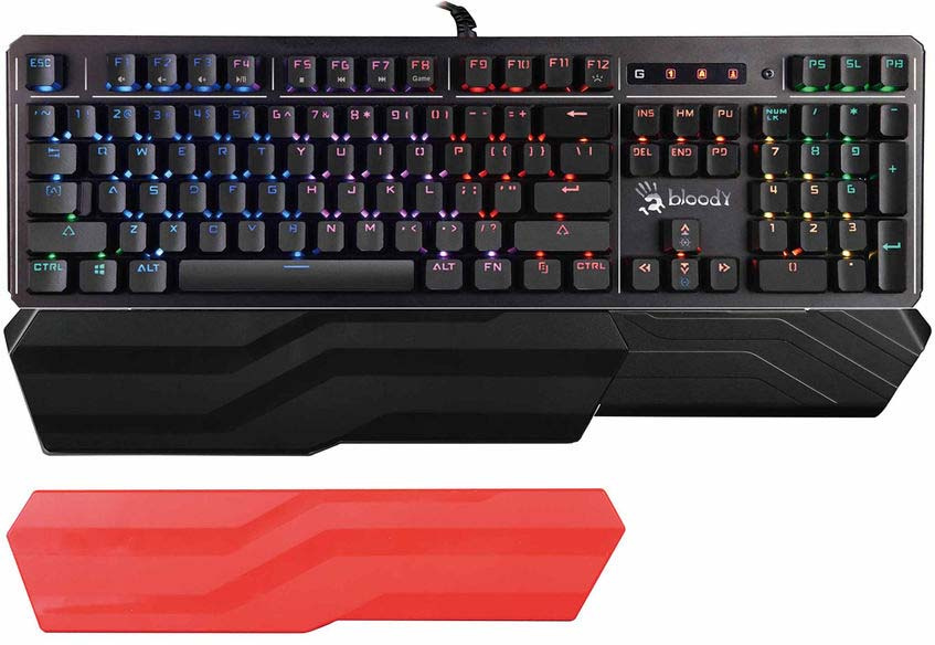 A4Tech Игровая клавиатура проводная STJP1003382, (LK Light Strike), черный  #1