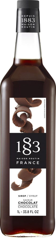 Сироп 1883 Maison Routin со вкусом и ароматом шоколада Франция, 1 л  #1