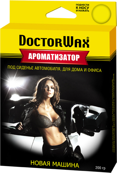 Освежитель воздуха DOCTOR WAX DW0807 "Новая машина", ароматизатор в машину, ароматизатор для дома  #1