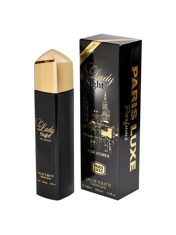 Paris Line Parfums Туалетная вода LADY NIGHT 100 мл #1