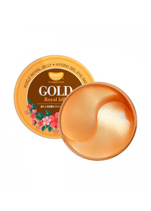 Гидро-гелевые патчи с золотом и маточным молочком Petitfee Koelf Gold ...