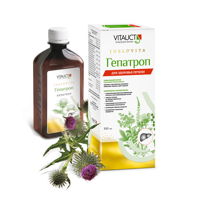 ГЕПАТРОП Витаукт (HEPATROP VITAUCT), 350 мл #1