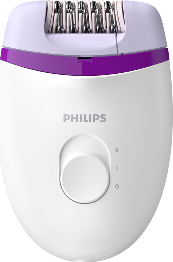 Эпилятор Philips Satinelle Essential BRE225/00, белый, фиолетовый #1