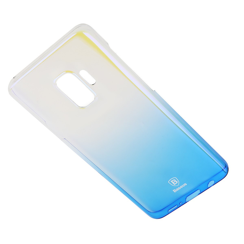 Чехол Baseus Glaze Case для Samsung Galaxy S9 Blue (WISAS9-GC03) #1