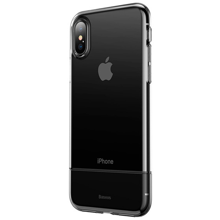 Чехол Baseus Half to Half Case для iPhone XS Max 6.5 (2018) Black WIAPIPH65-RY01 #1