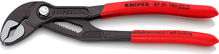 Клещи переставные Knipex, сантехнические, KN-8701180, 180 мм #1