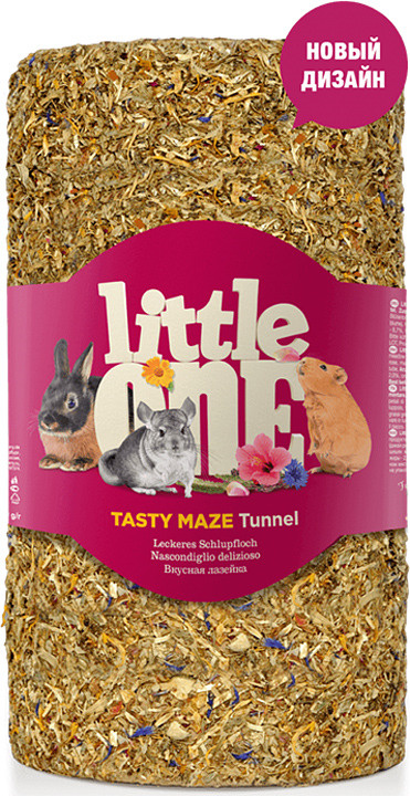 Little One Tunnel / Лакомство-игрушка Литтл Уан для грызунов "Вкусная лазейка" Туннель Большой 200 г #1