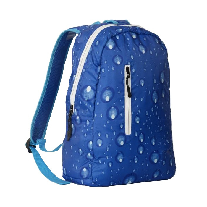Рюкзак синий Капли, 42*30*15 см #1
