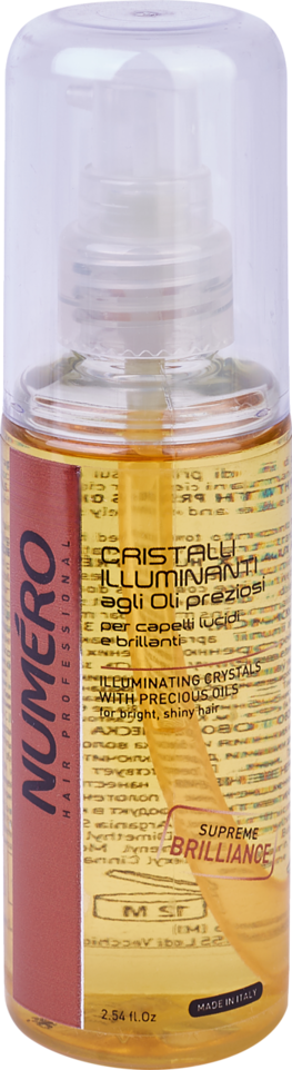 Жидкие кристаллы Numеro Illuminating, для придания бриллиантового блеска, с маслом арганы и макадамии, #1