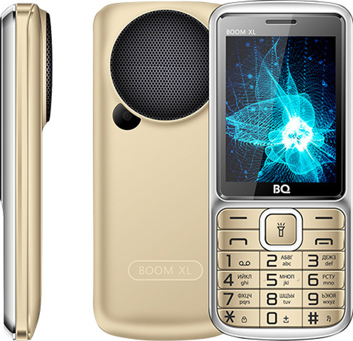 BQ Мобильный телефон 2810 Boom XL, золотой #1