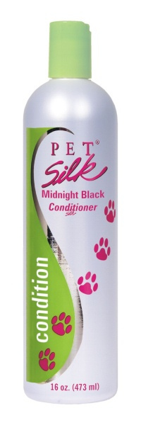 Кондиционер для собак и кошек с черной шерстью Pet Silk Midnight Black Conditioner "Черная полночь", #1