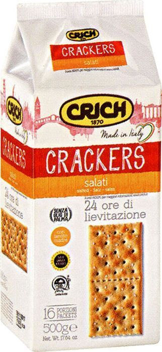 Крекер Crich Salted crackers Соленый, 500г #1