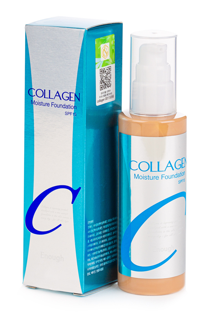 collagen Тональный крем Moisture foundation, spf 15, тон 21, 100 мл #1