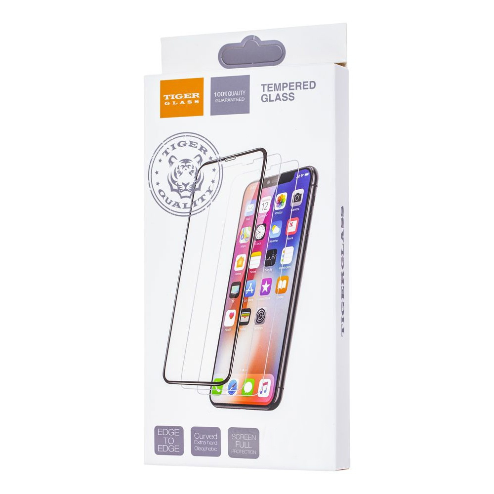 Защитное стекло для iPhone 7 Plus / 8 Plus 3D Tiger Glass белый #1