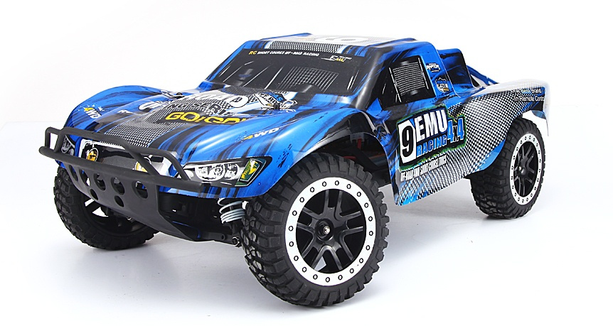 Радиоуправляемый автомобиль шорт-корс Remo Hobby 9EMU Racing 4WD 2.4Ghz RTR (синий)  #1