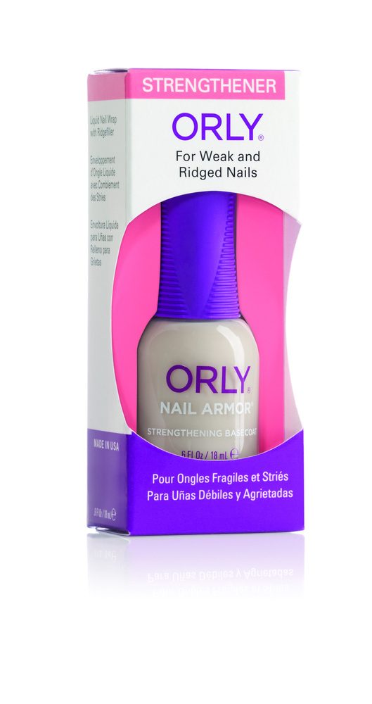ORLY Укрепляющее покрытие для слабых и неровных ногтей Nail Armor, 18мл  #1