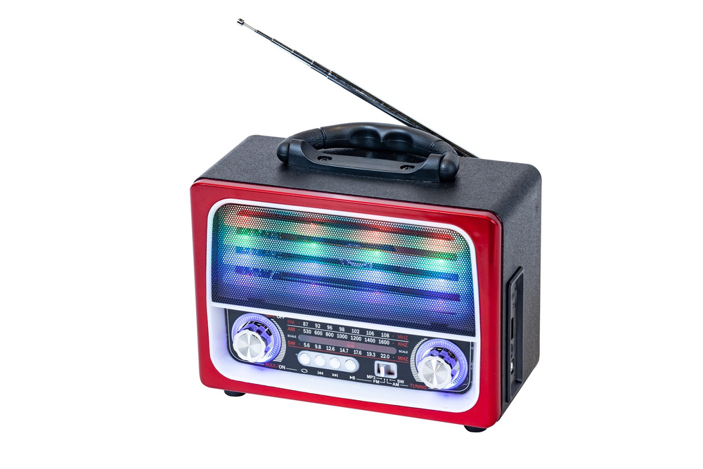MAX MR-390 Портативный радиоприёмник/Радио/AM/FM/SW/Disco. Товар уцененный  #1