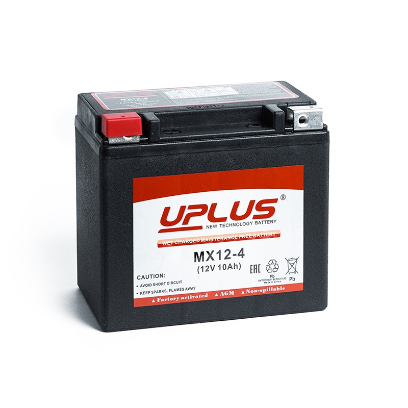 Мото аккумулятор Leoch UPLUS Power Sport MX12-4, 10 Ач 190 А #1