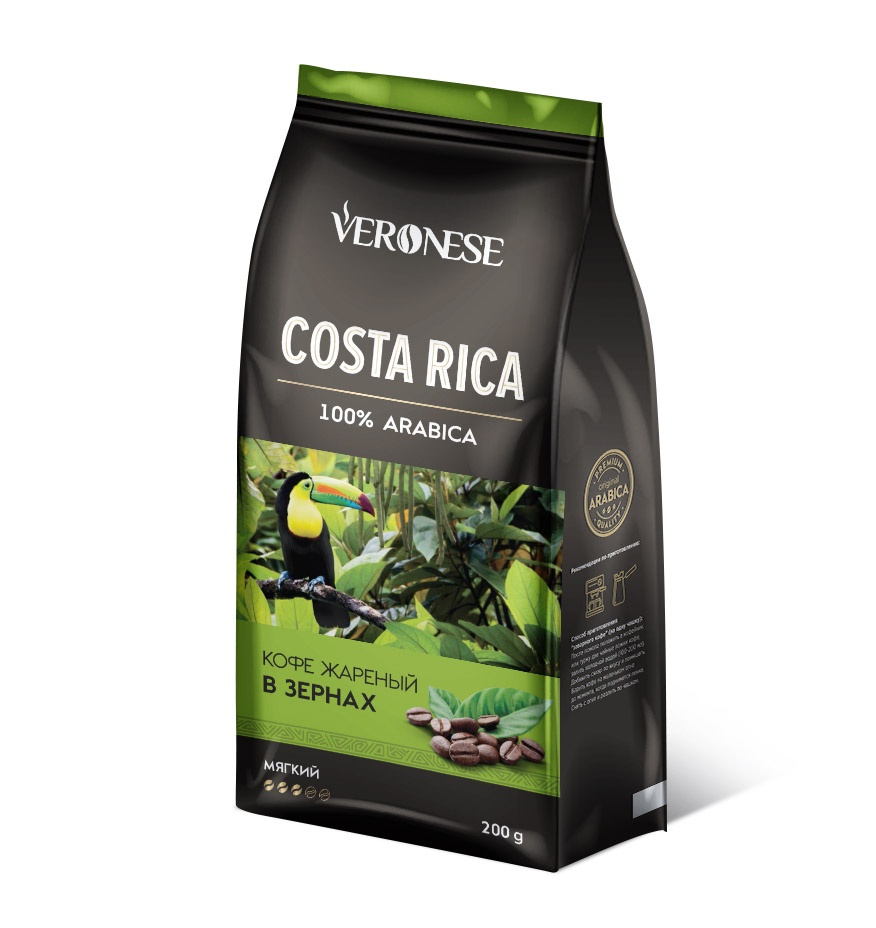 Кофе в зернах Veronese Costa Rica, 200 г #1