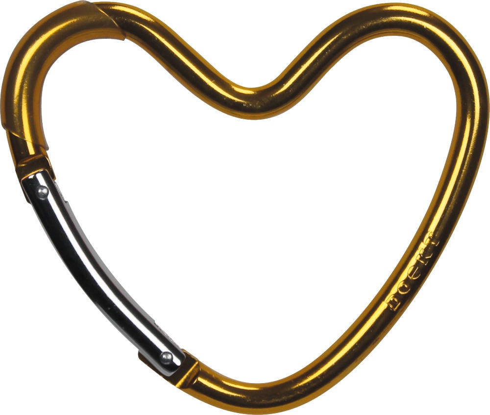 Xplorys Крепление для сумок Dooky Heart Hook - Gold #1