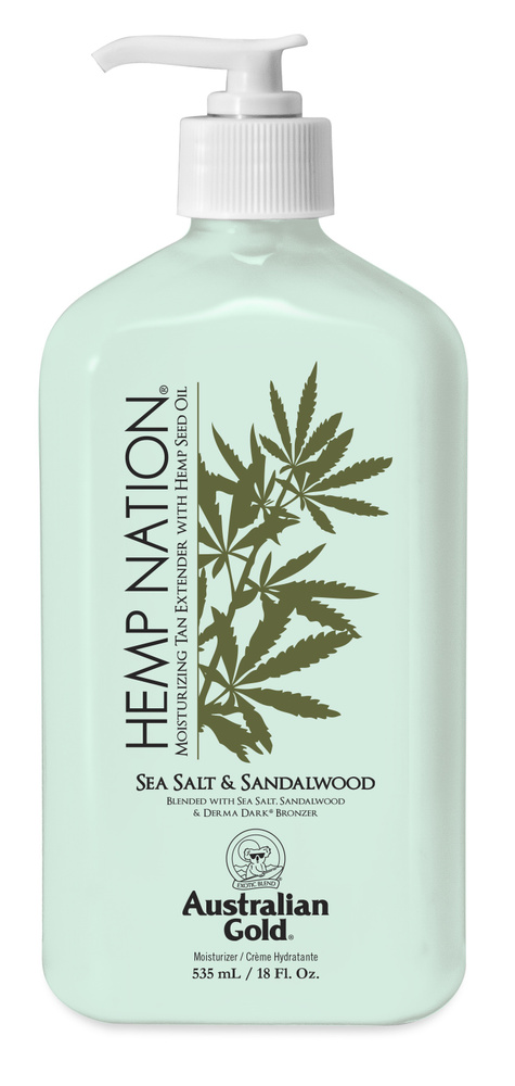 Australian Gold Hemp Nation Sea Salt & Sandalwood Питательный лосьон для тела  #1