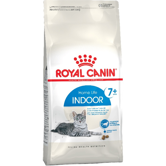 ROYAL CANIN Feline Health Nutrition Home Life Indoor 7+ корм для кошек старше 7 лет, живущих в помещении #1