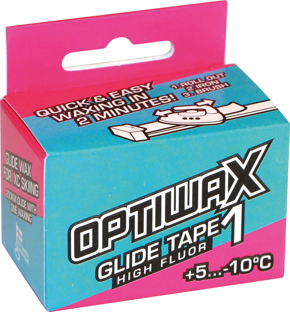 Высокофторовая скользящая лента Optiwax HF Glide Tape 1 для беговых лыж, 60 мм х 7,5 м  #1