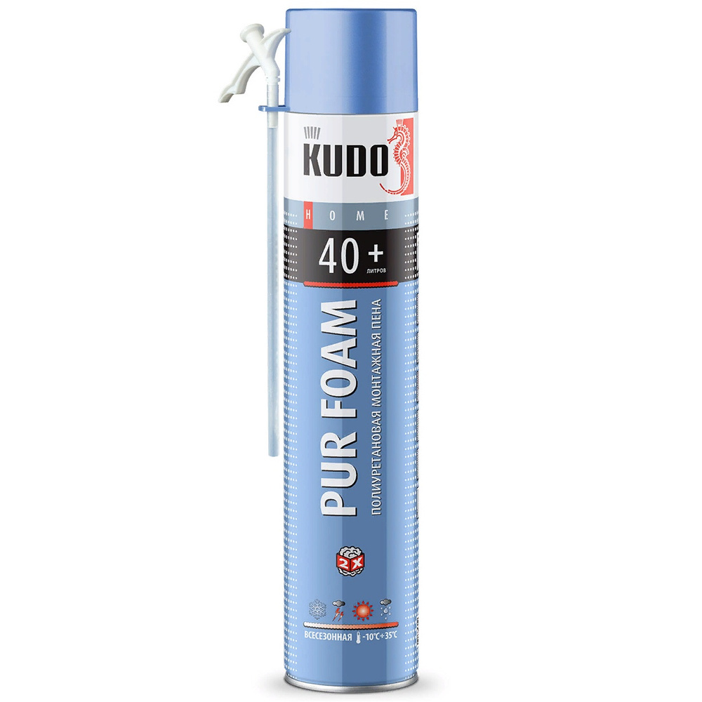 Бытовая монтажная пена KUDO пена HOME 15 КР_выход до 40 л_151238 ...