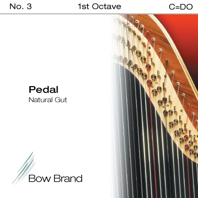 Струна C1 для арфы Bow Brand Pedal Natural Gut #1