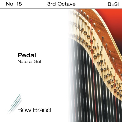 Струна B3 для арфы Bow Brand Pedal Natural Gut #1