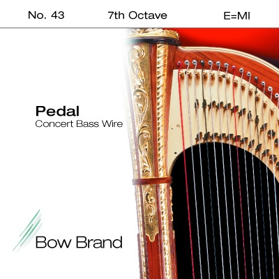 Струна E7 для арфы Bow Brand Pedal Wires Tarnish Resistant #1