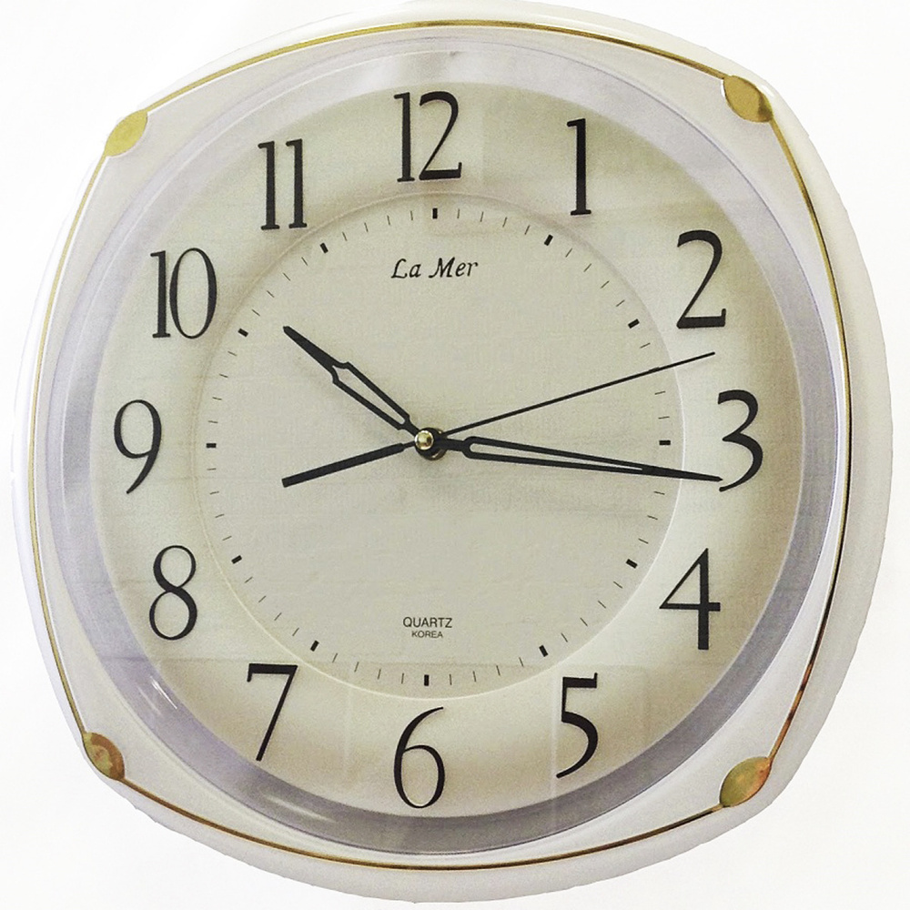 La Mer Настенные часы "Офис", 36.1 см х 36.1 см #1