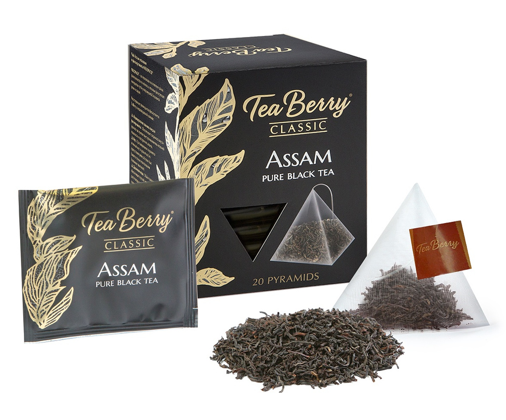 Чай в пакетиках черный листовой Tea Berry "Ассам" (20 пак./2гр.) 40гр  #1