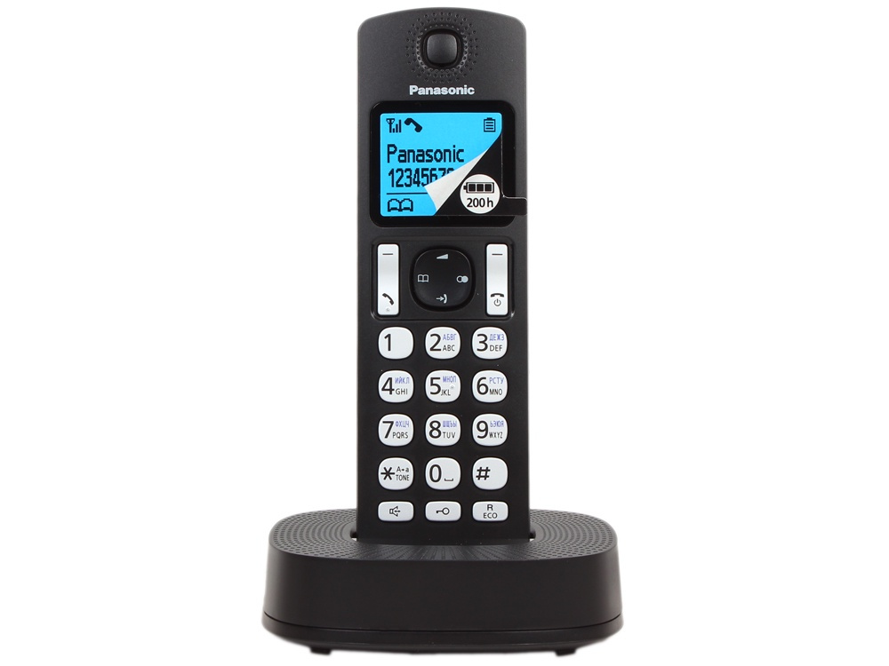 Радиотелефон PANASONIC KXTGC310RU1 чёрный купить с доставкой по