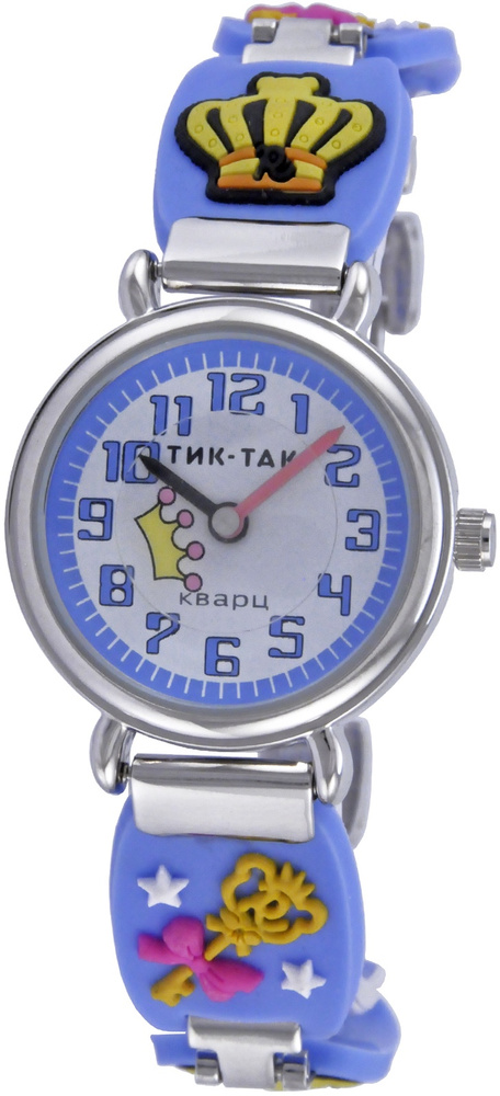 Детские наручные часы Тик-Так Н108-3 золотой ключик #1