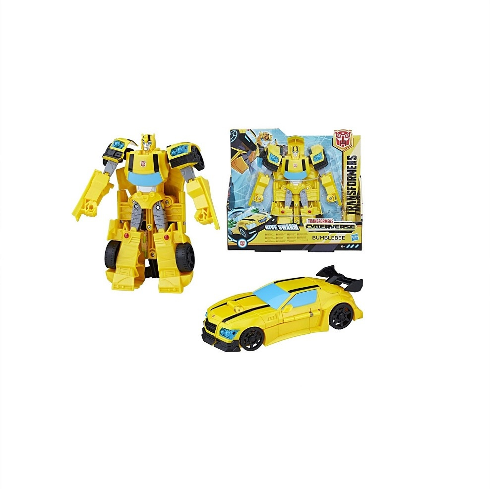 Hasbro Transformers E1886/E1907 Трансформер КИБЕРВСЕЛЕННАЯ 19 см Бамблби  #1