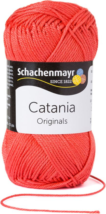 Пряжа для вязания Schachenmayr Originals Catania, розово-коралловый (00252), 125 м, 50 г, 3 шт  #1