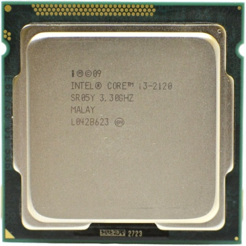 Intel Процессор Core i3 2120 ( 3,3Ghz, 1155, 3Mb, 2C/4T, GPU ) OEM (без кулера) #1